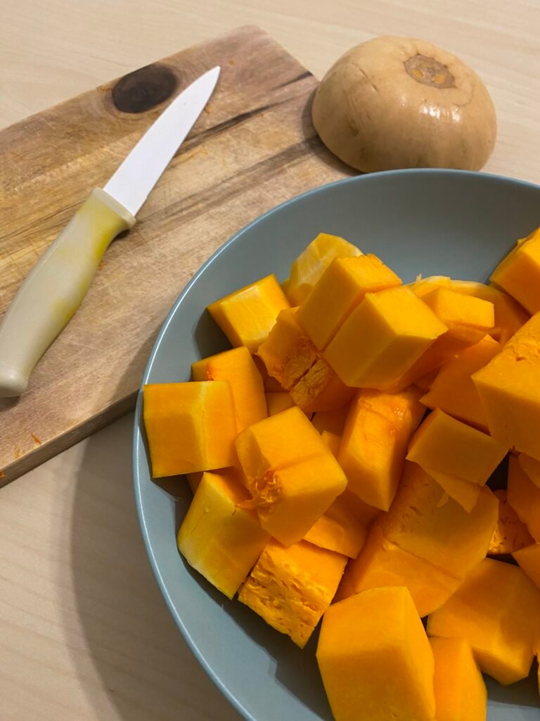 pâtes sauce butternut - recette pour manger des légumes - La Patissette